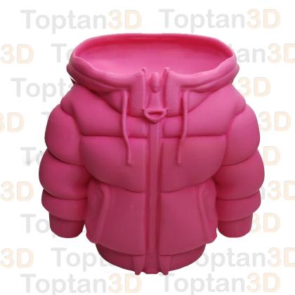 Mont Şekilli Masaüstü Kalemlik - Pembe